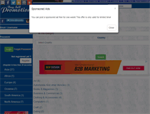 Tablet Screenshot of buysellpromotion.com